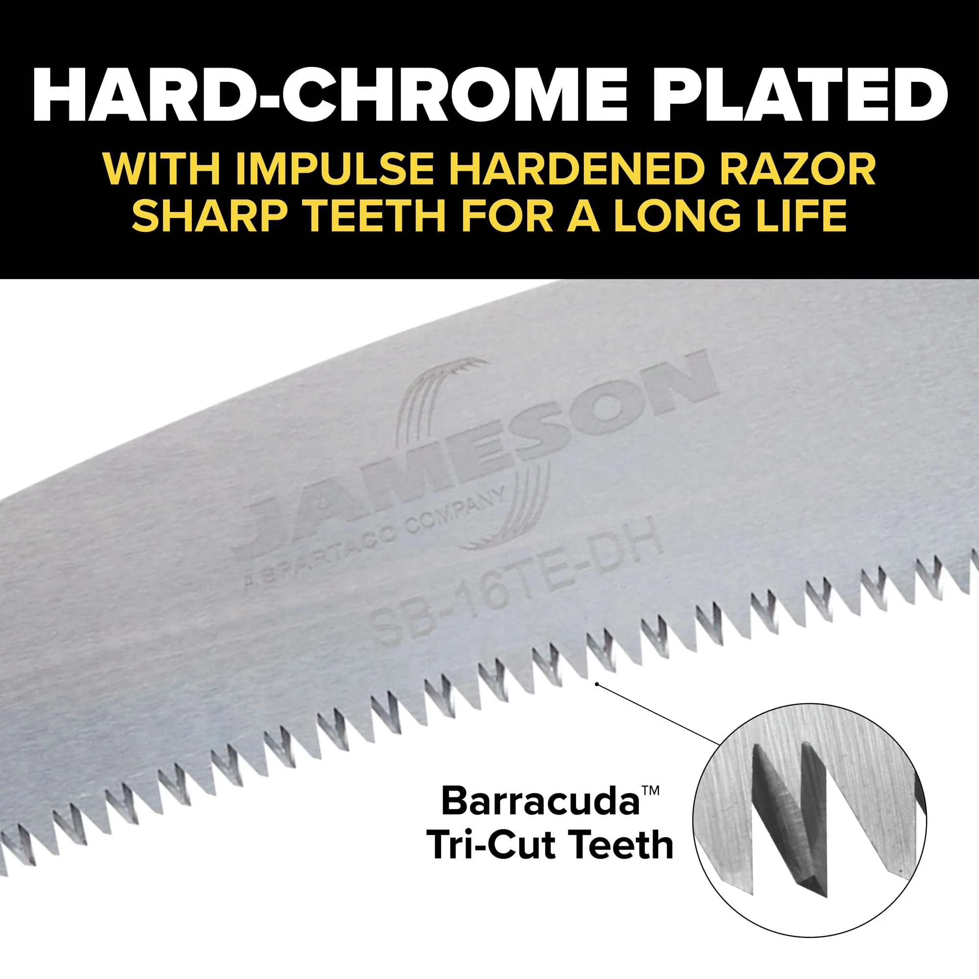 Jameson Barracuda Saw Blade Tri-Cut Pruning Blade SB-16TE-DH - Image 3