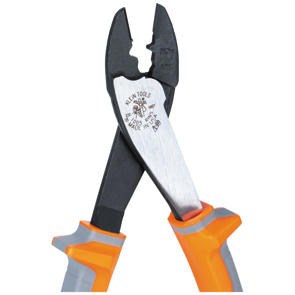 Klein 1005RINS Crimping and Cutting Tool for Connectors, Insulated - Image 5