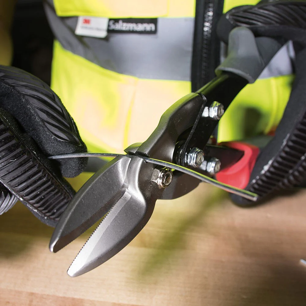 Klein 1200L Aviation Snips with Wire Cutter, Left - Image 6