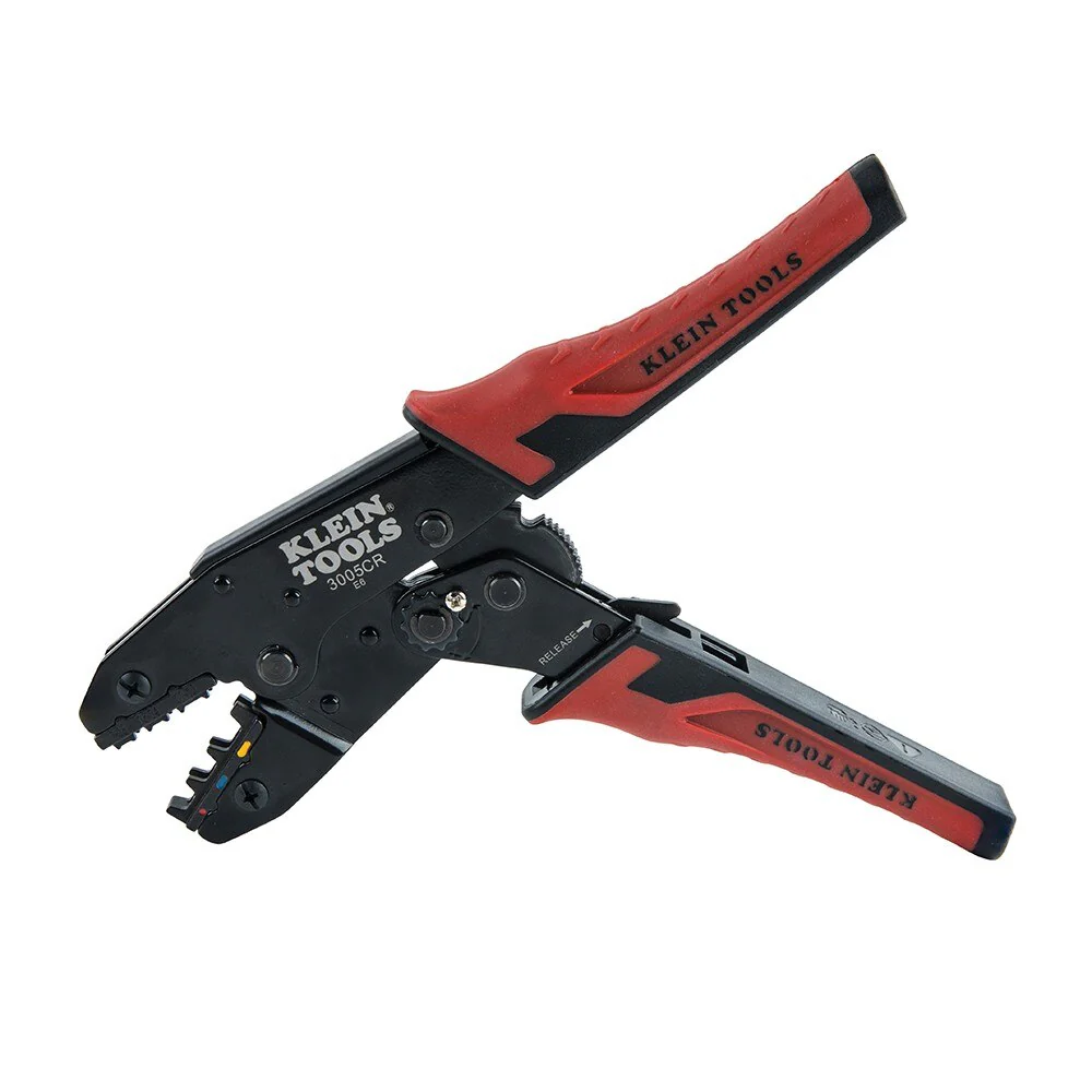Klein 3005CR Ratcheting Crimper, 10-22 AWG - Insulated Terminals - Image 4