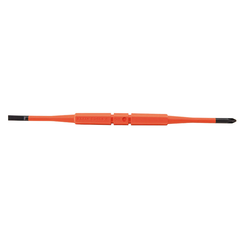 Klein 32286 2-in-1 Insulated Flip-Blade Screwdriver, #1 Ph, 3/16" Sl - Image 5