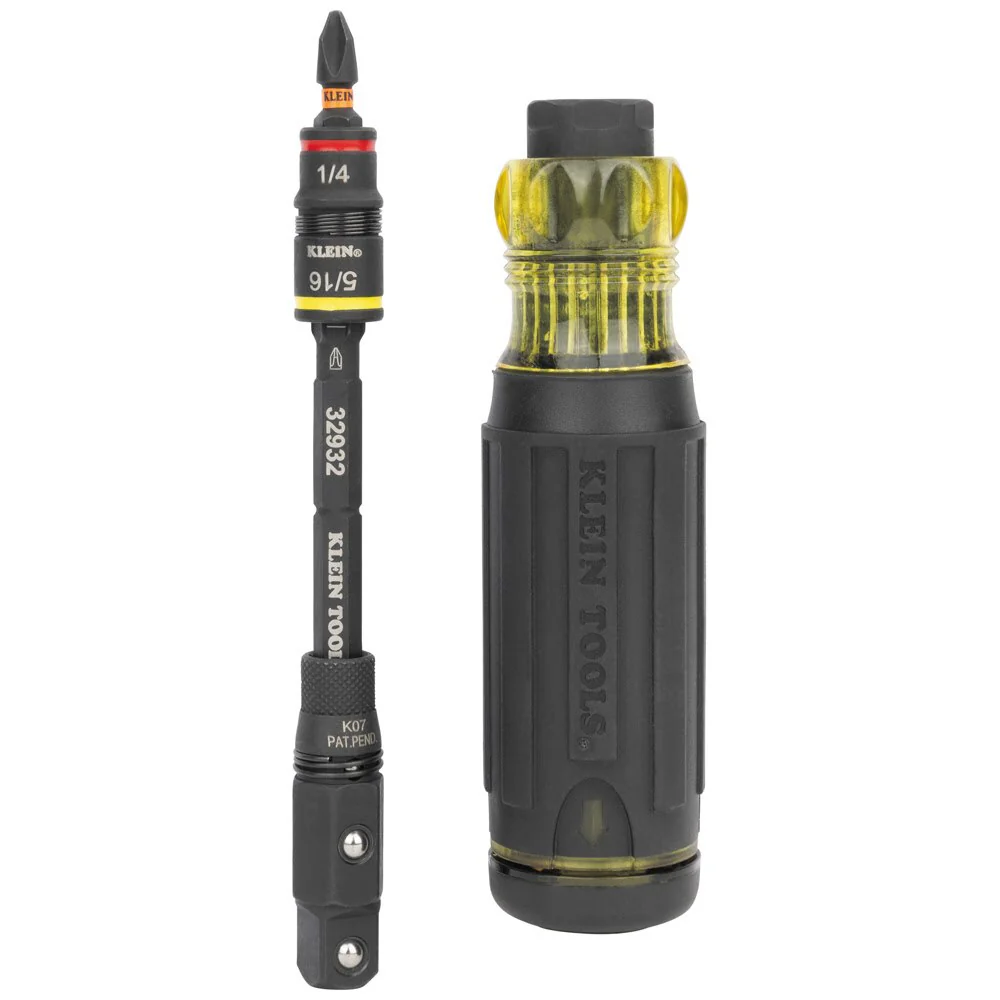 Klein 32516HD KNECT 16-in-1 Impact Rated Hybrid Screwdriver / Nut Driver - Image 3