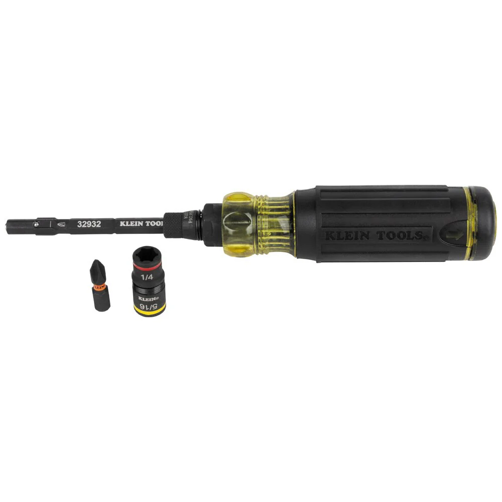 Klein 32516HD KNECT 16-in-1 Impact Rated Hybrid Screwdriver / Nut Driver - Image 7