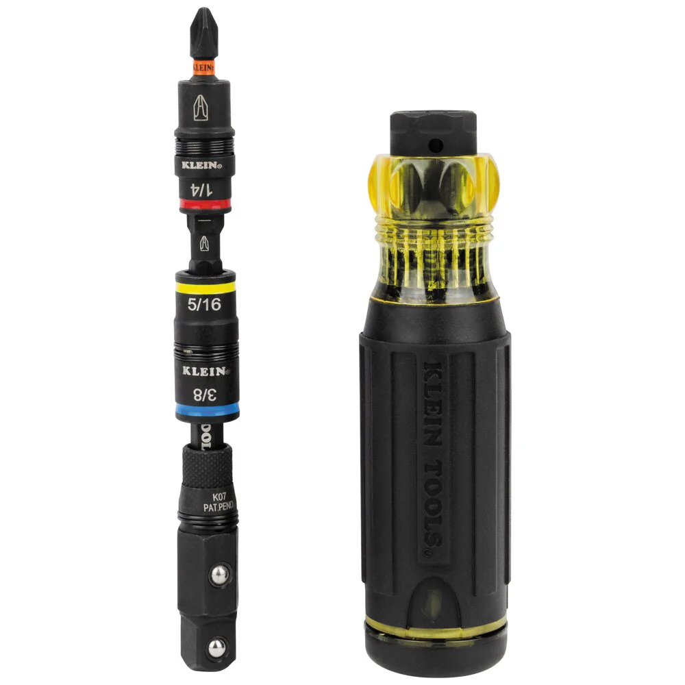 Klein 32517HD KNECT 17-in-1 Impact-Rated Hybrid Screwdriver / Nut Driver - Image 2