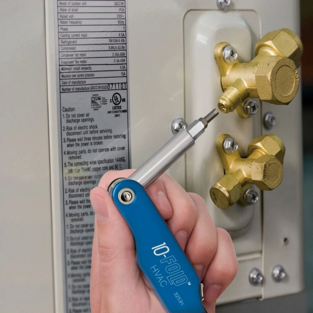 Klein 32534 10 Fold Screwdriver with Schrader Valve Core - Image 2