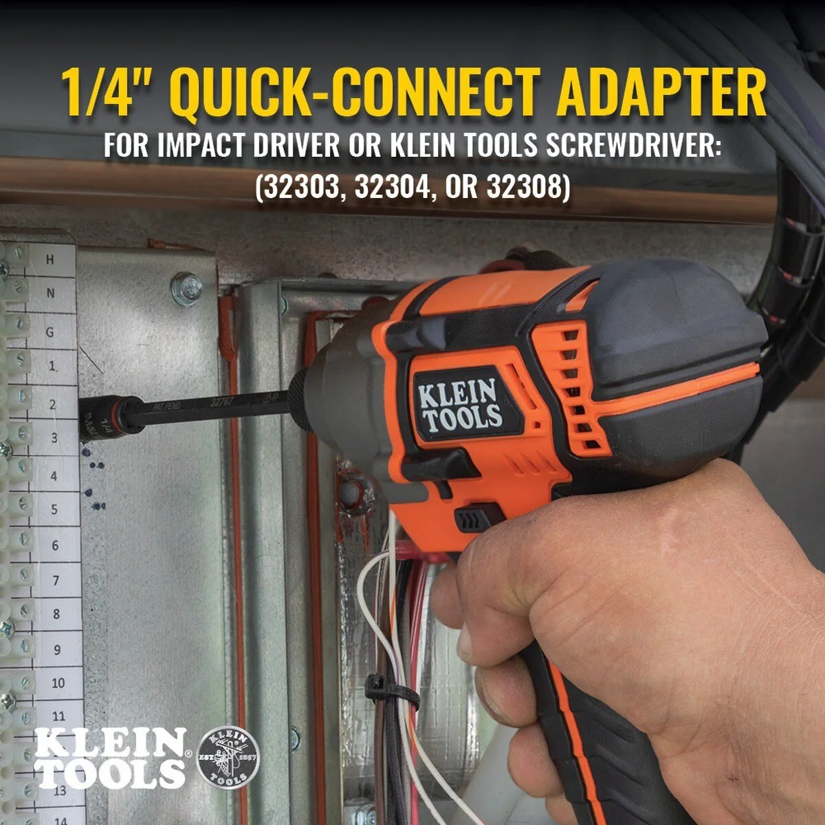 Klein 32767 3-in-1 Impact Flip Socket, 1/4 Inch and 5/16 Inch, 5 Inch Length - Image 10