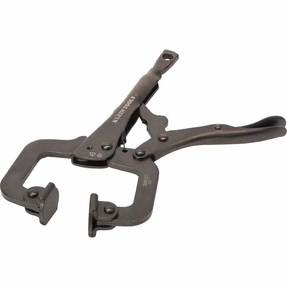 Klein 38620 C-Clamp Locking Pliers With Swivel Jaws, 6" - Image 4