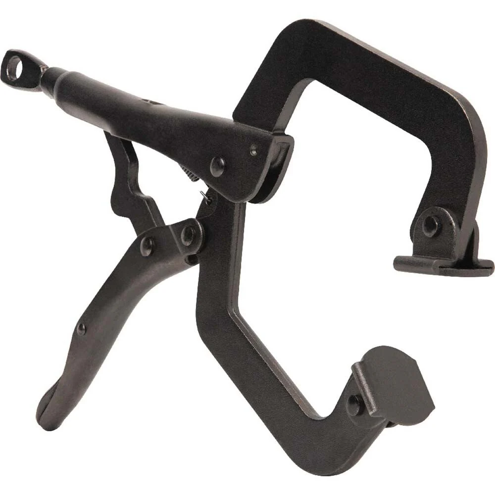 Klein 38621 C-Clamp Locking Pliers With Swivel Jaws, 9-Inch - Image 3