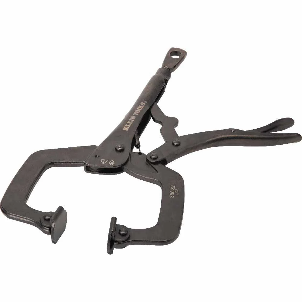 Klein 38622 C-Clamp Locking Pliers With Swivel Jaws, 11" - Image 5