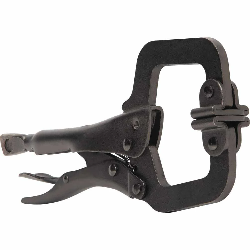 Klein 38662 C-Clamp Locking Pliers with Swivel Jaws Set, 6" and 11", 2-Piece - Image 5