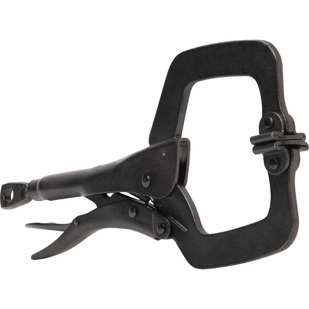Klein 38662 C-Clamp Locking Pliers with Swivel Jaws Set, 6" and 11", 2-Piece - Image 8