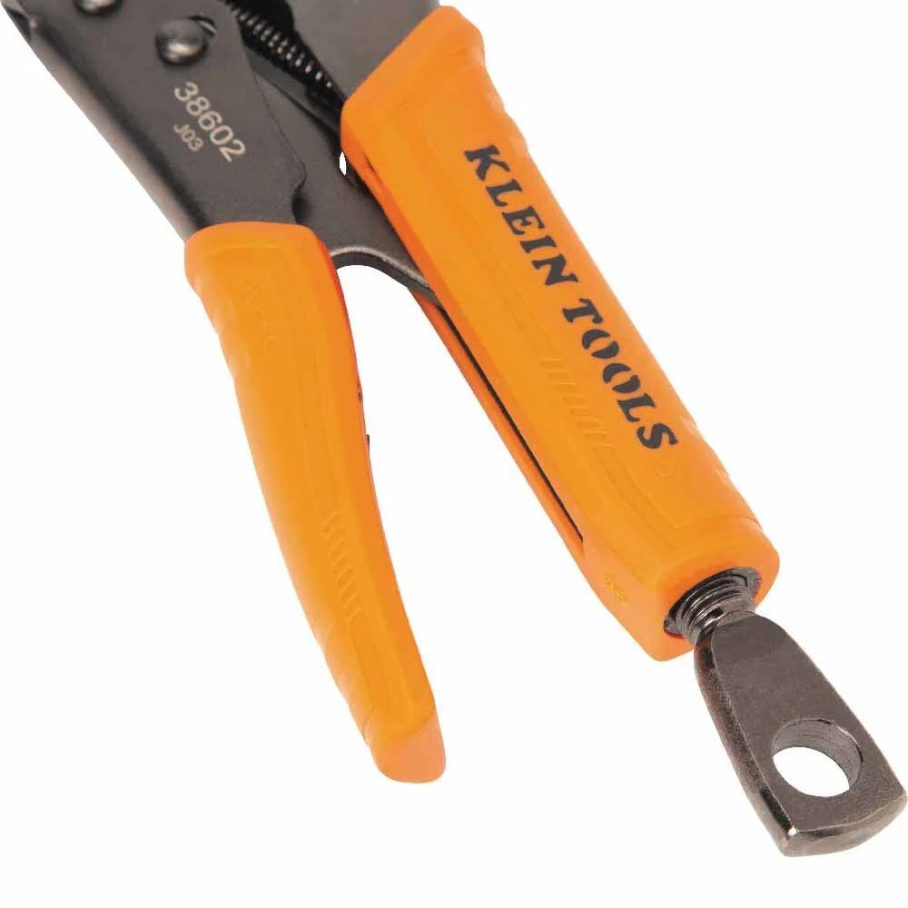 Klein 38663 Locking Pliers Set, Curved Jaw 10", Long Nose 6", 2-Piece - Image 7