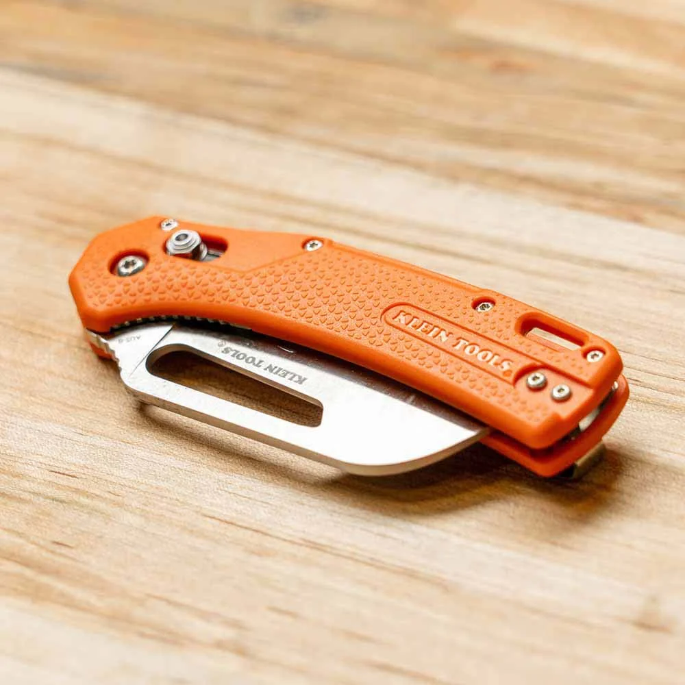 Klein 44056 Pocket Knife, Cable Skinning, Hawkbill Blade - Image 5