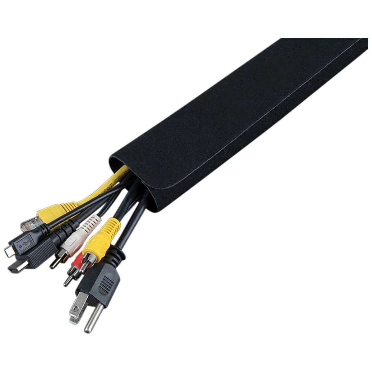 Klein 450-320 Cable and Wire Management Sleeves, 1.25 Inch Diameter, 3 Foot Long (2 Pack)
