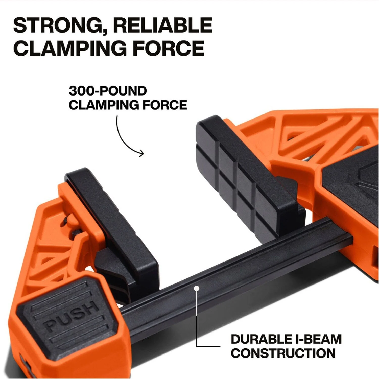 Klein 47556 Speed-Klamp 12-Inch Quick Clamp with 300-Pound Clamping Force - Image 3