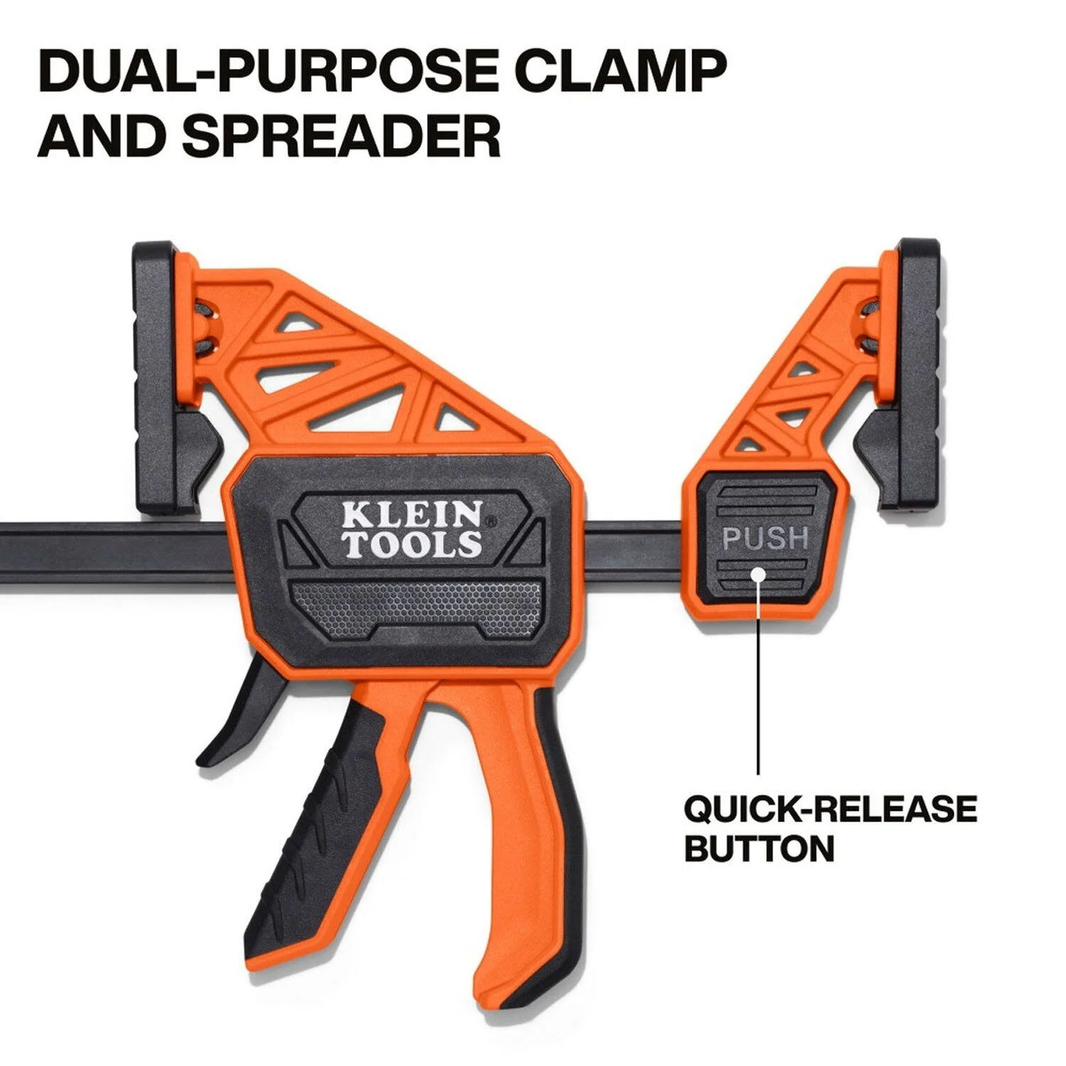 Klein 47556 Speed-Klamp 12-Inch Quick Clamp with 300-Pound Clamping Force - Image 7