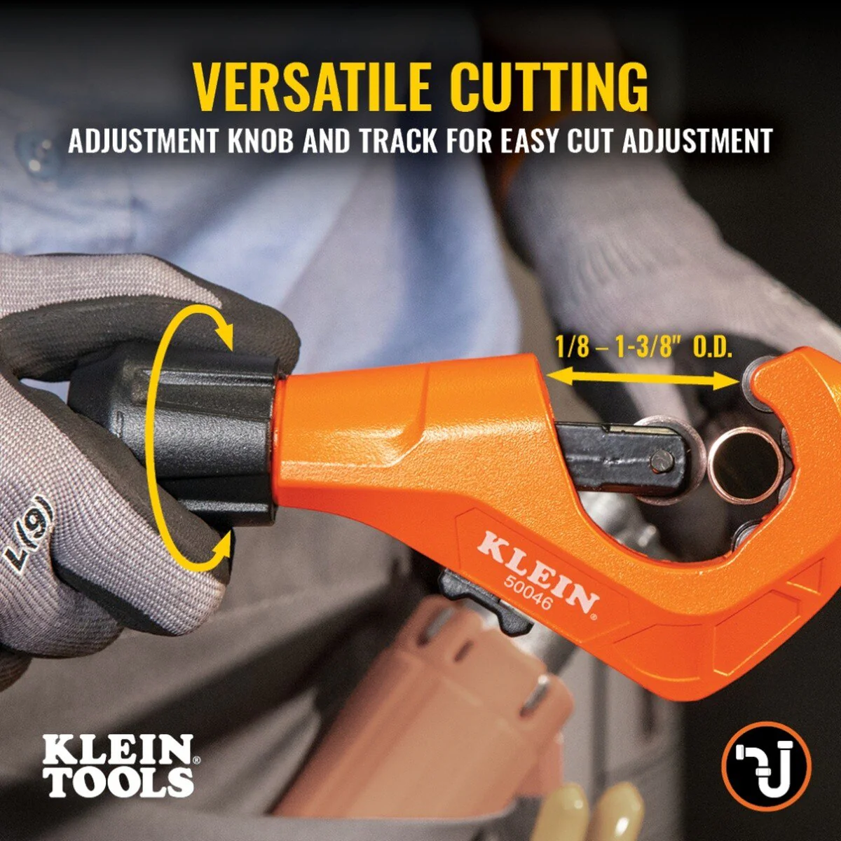 Klein 50046 1-3/8" Constant Swing Tubing Cutter - Image 8