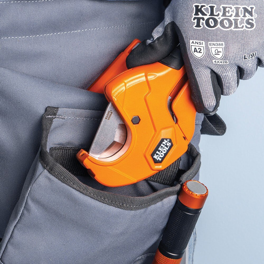 Klein 50063 1-1/4" Ratcheting PVC Pipe Cutter - Image 11