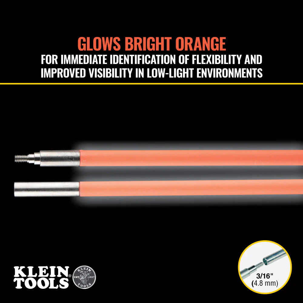 Klein 50103 Lo-Flex Glow Fish Rod, 10-Foot - Image 7
