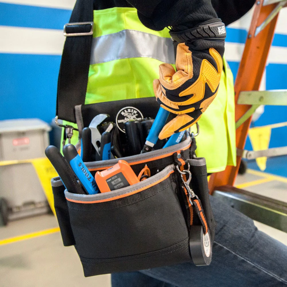 Klein 5243 Tradesman Pro™ Tool Pouch, 15 Pockets, 11.5 x 4.5 x 10-Inch - Image 3