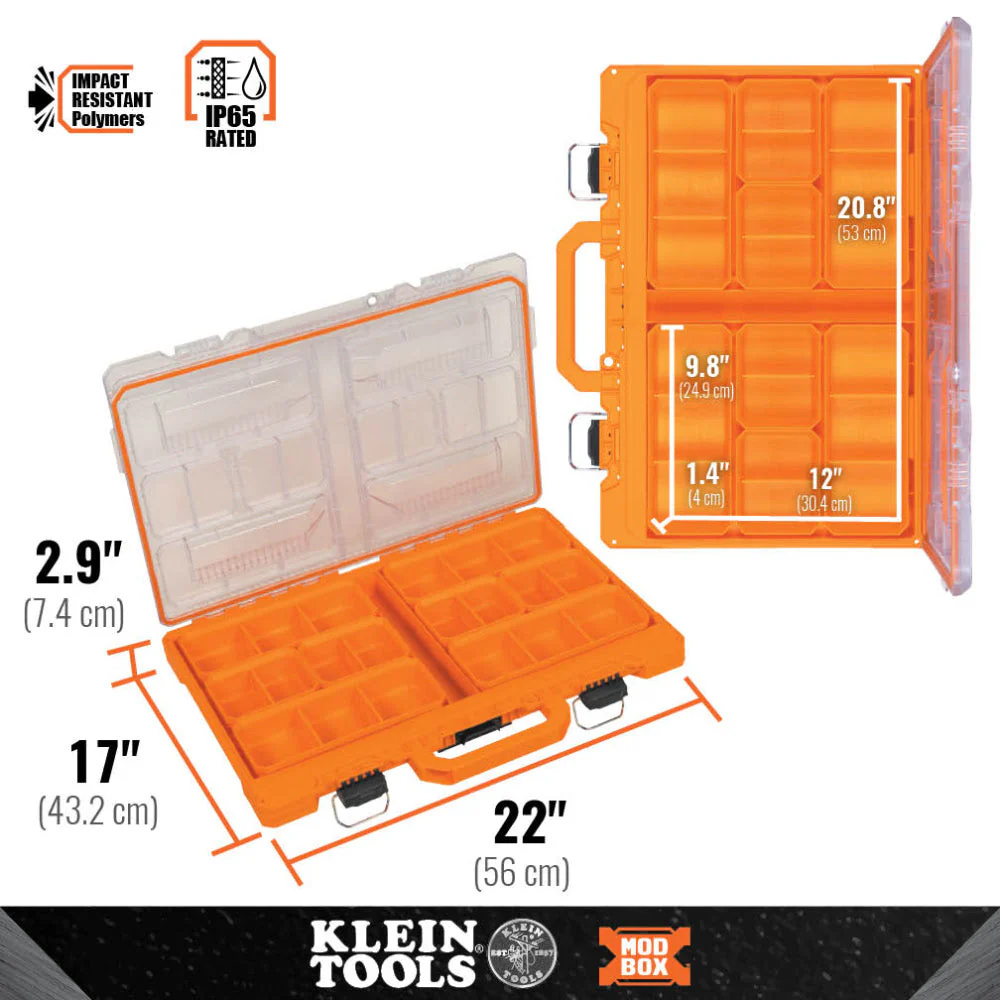 Klein 54807MB MODbox Short Component Box, Full Width - Image 5