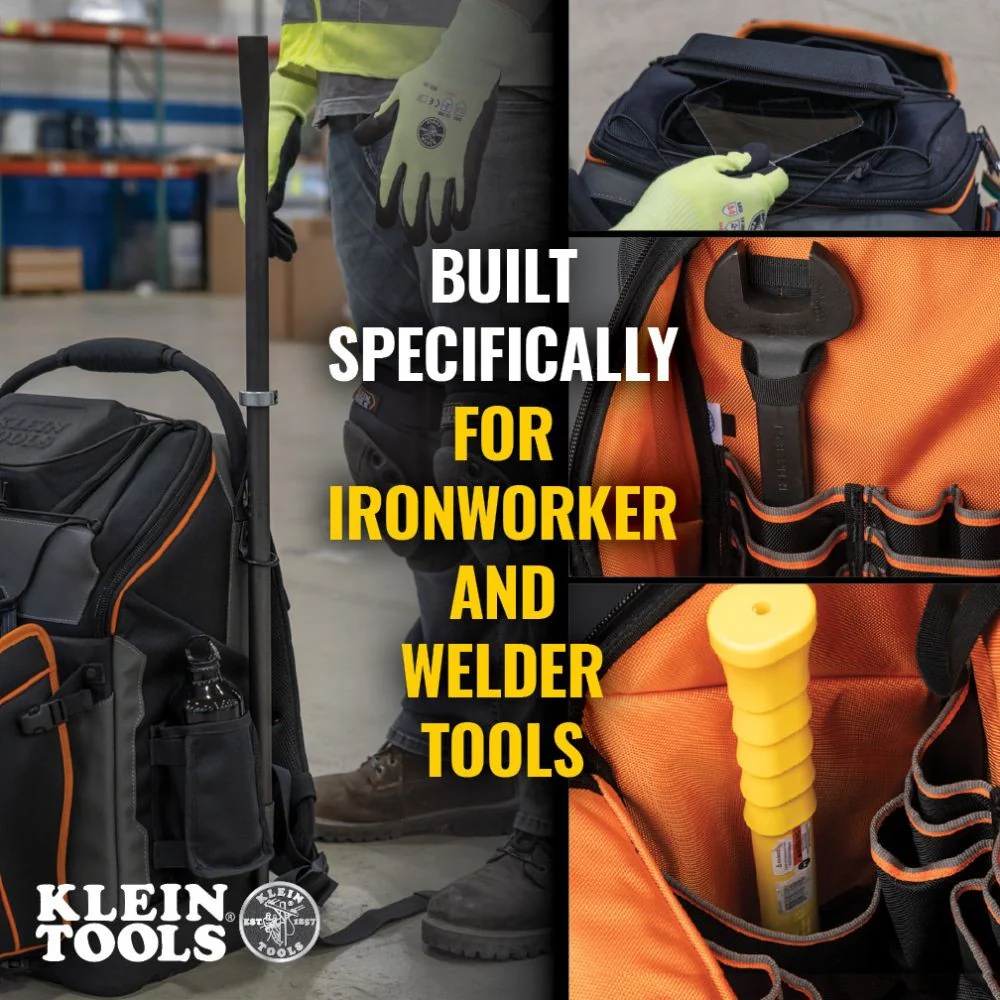 Klein 55665 Tradesman Pro™ Ironworker and Welder Backpack - Image 7