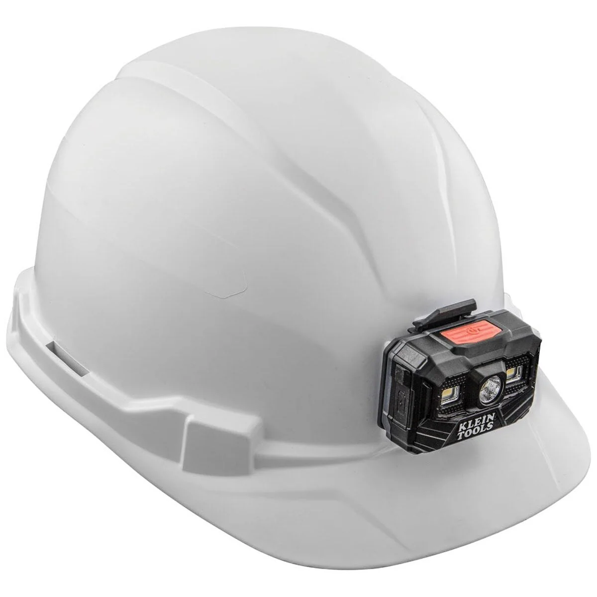 Klein 60107RL Hard Hat, Non-Vented, Cap Style with Rechargeable Headlamp, White - Image 10