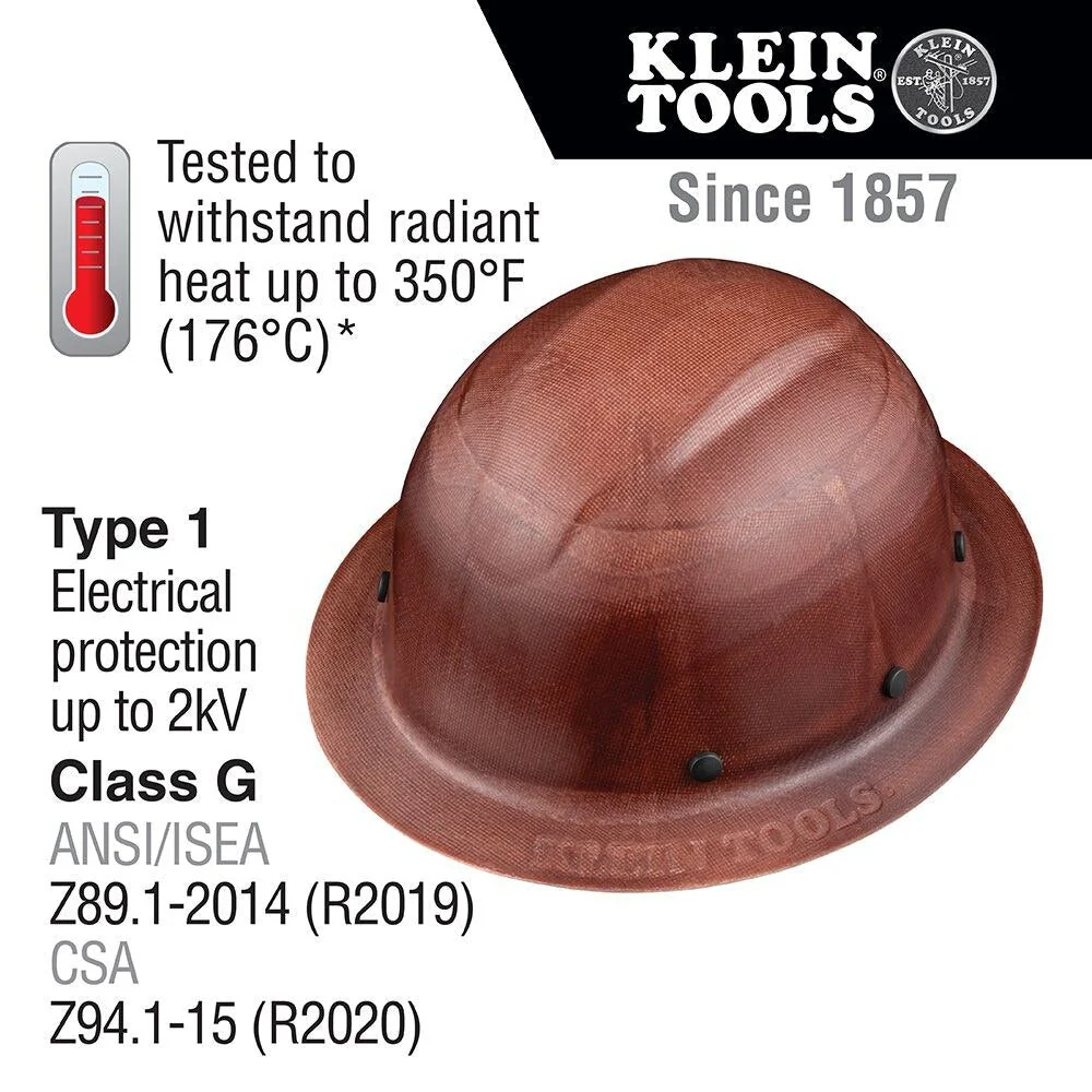 Klein 60452 Hard Hat, KONSTRUCT Series, Full-Brim, Class G - Image 2