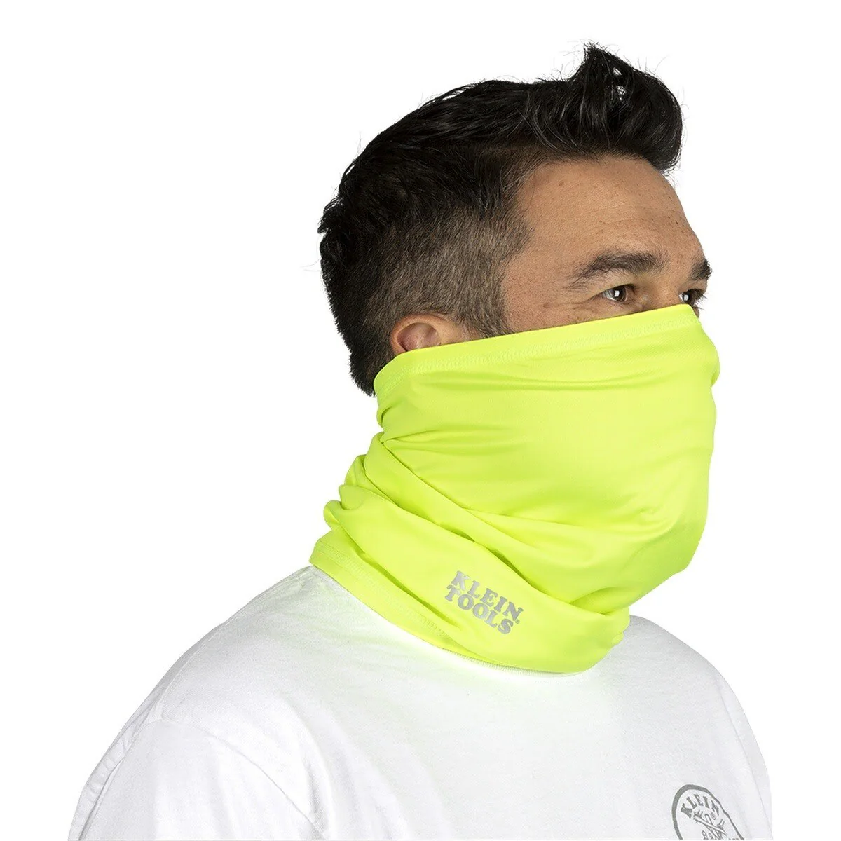 Klein 60465 Neck and Face Cooling Band, High-Visibility Yellow (One Size) - Image 6