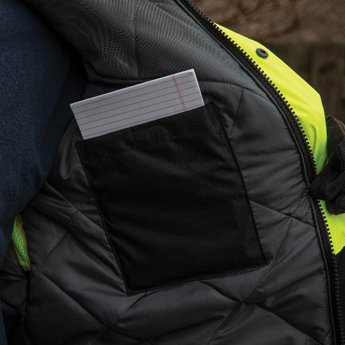 Klein 60501 High-Visibility Winter Bomber Jacket, 2XL - Image 10