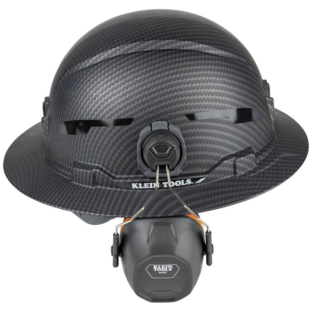 Klein 60502 Hard Hat Earmuffs, Full Brim Style - Image 5