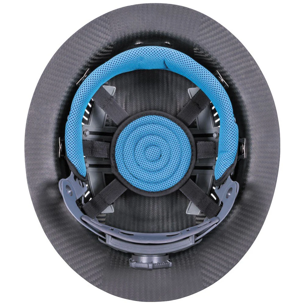 Klein 60512 Klein Carbon Fiber Full Brim Hard Hat with Headlamp, Titan - Image 3
