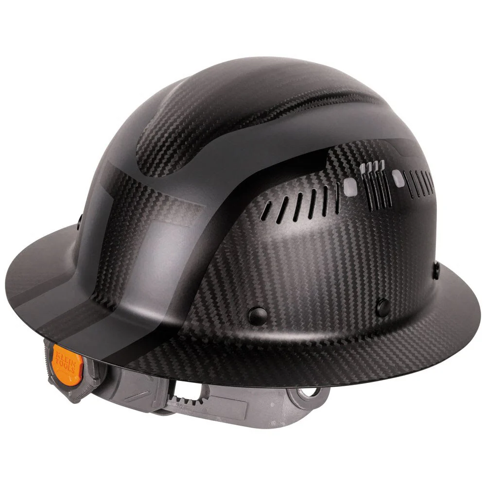 Klein 60513 Klein Carbon Fiber Full Brim Hard Hat, Spartan - Image 7