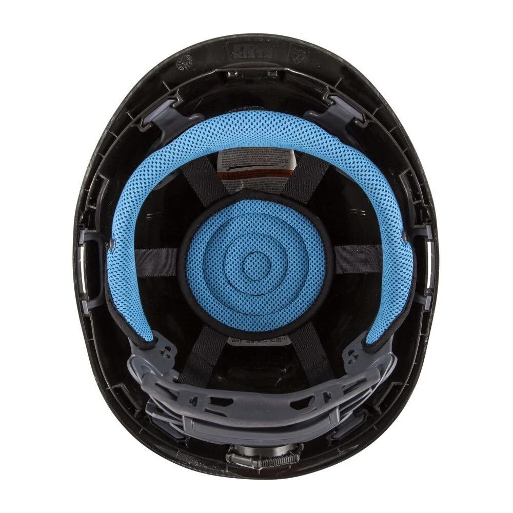 Klein 60515 Safety Helmet, Premium KARBN Pattern, Non-Vented, Class E, Headlamp - Image 5