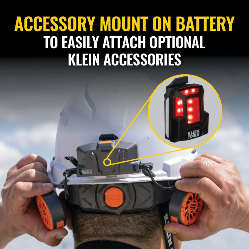 Klein 60523 Lightweight Cooling Fan for Hard Hats - Image 6