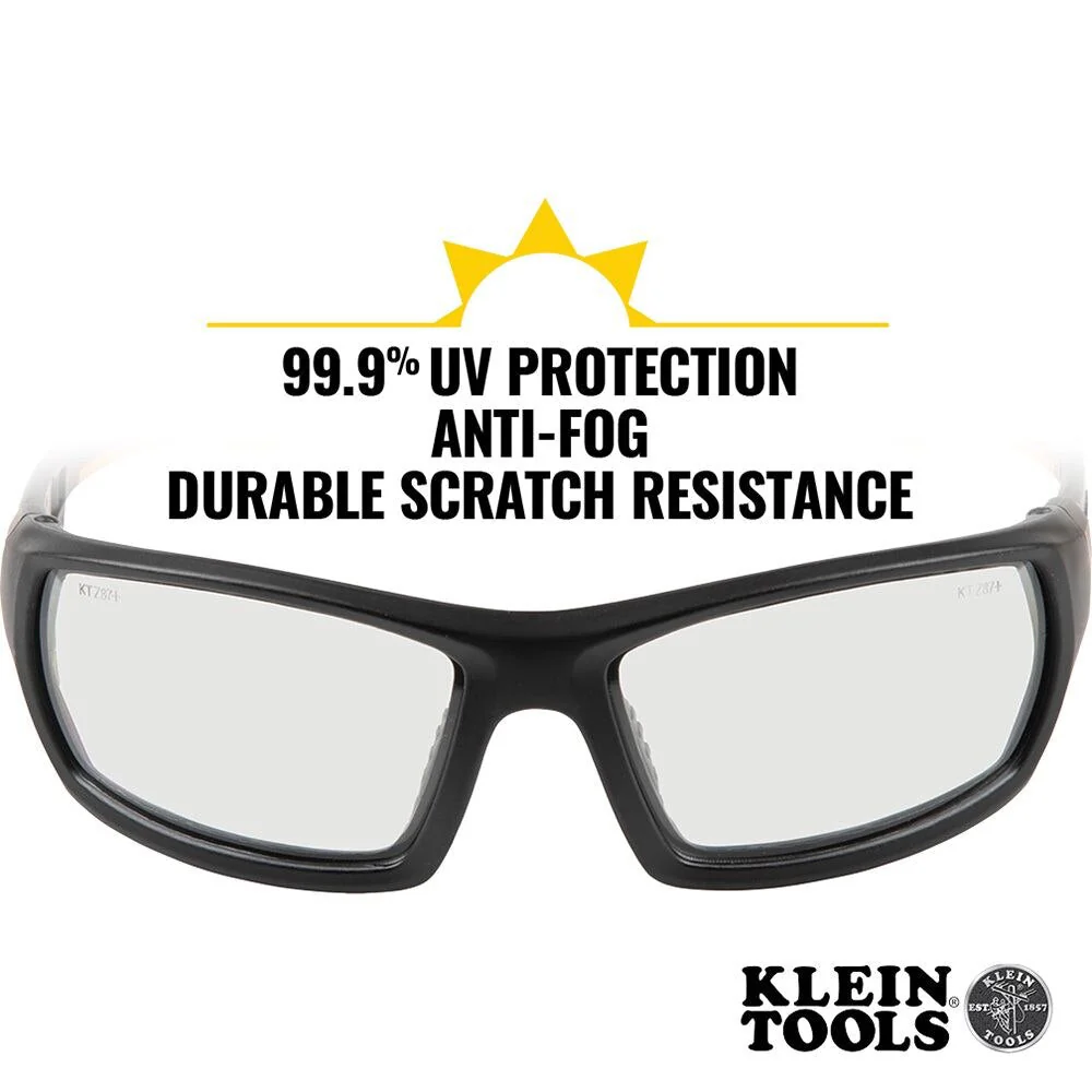 Klein 60537 Professional Safety Glasses, Full-Frame, Indoor/Outdoor Lens - Image 3