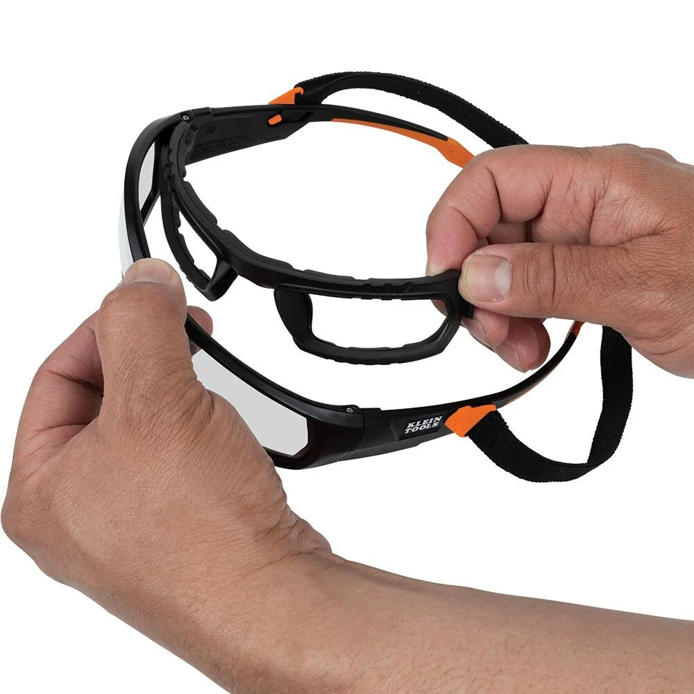 Klein 60538 Professional Full-Frame Gasket Safety Glasses, Indoor/Outdoor Lens - Image 8