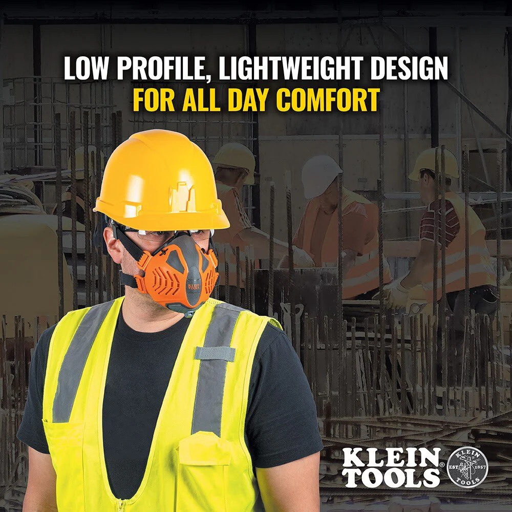 Klein 60553 P100 Half-Mask Respirator, S/M - Image 11