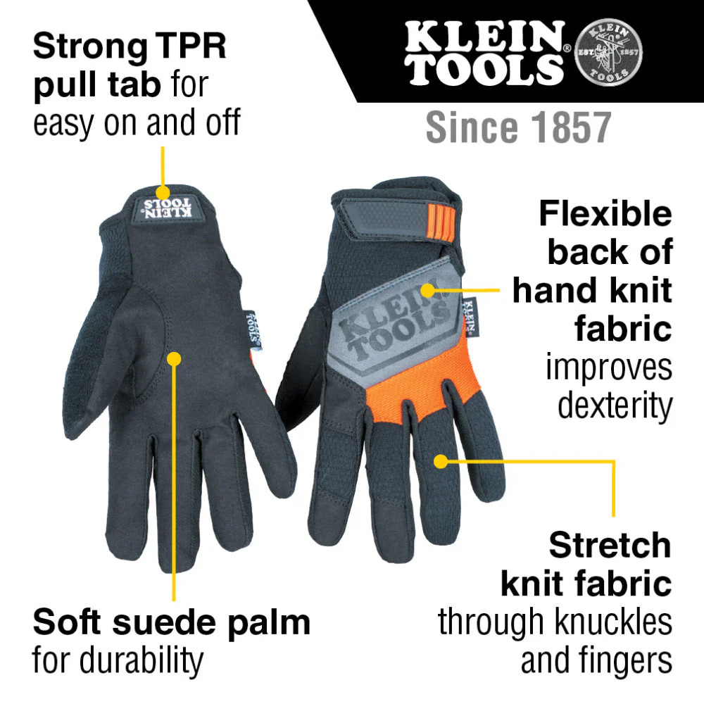 Klein 60597 General Purpose Gloves, X-Large - Image 2