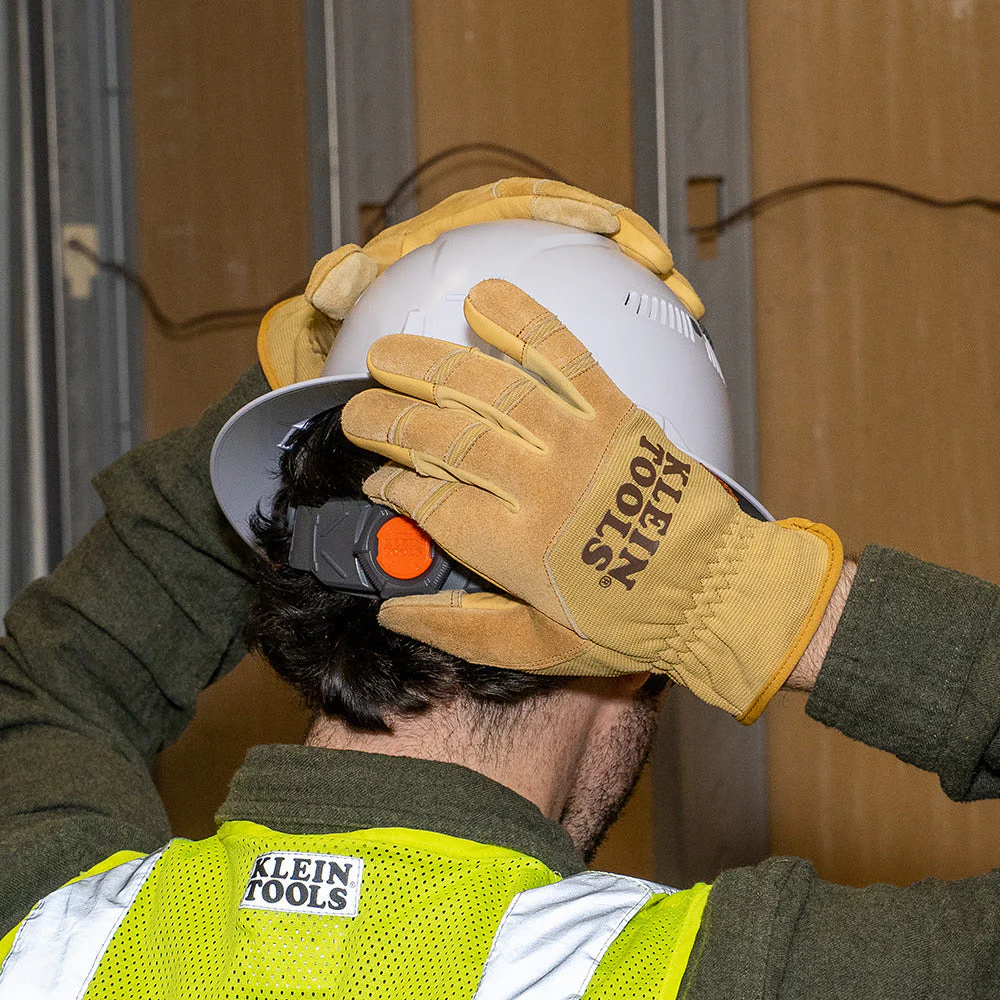 Klein 60607 Leather All Purpose Gloves, Medium - Image 7