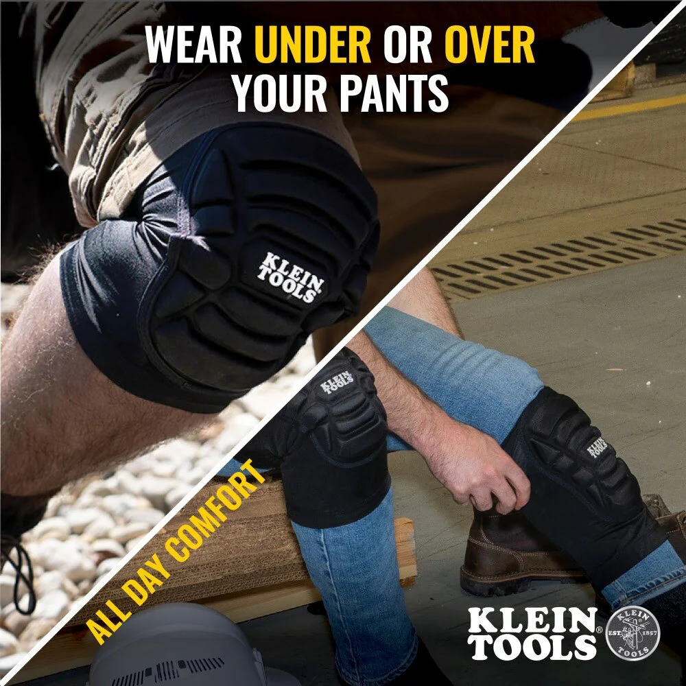 Klein 60614 Lightweight Knee Pad Sleeves, S/M - Image 5