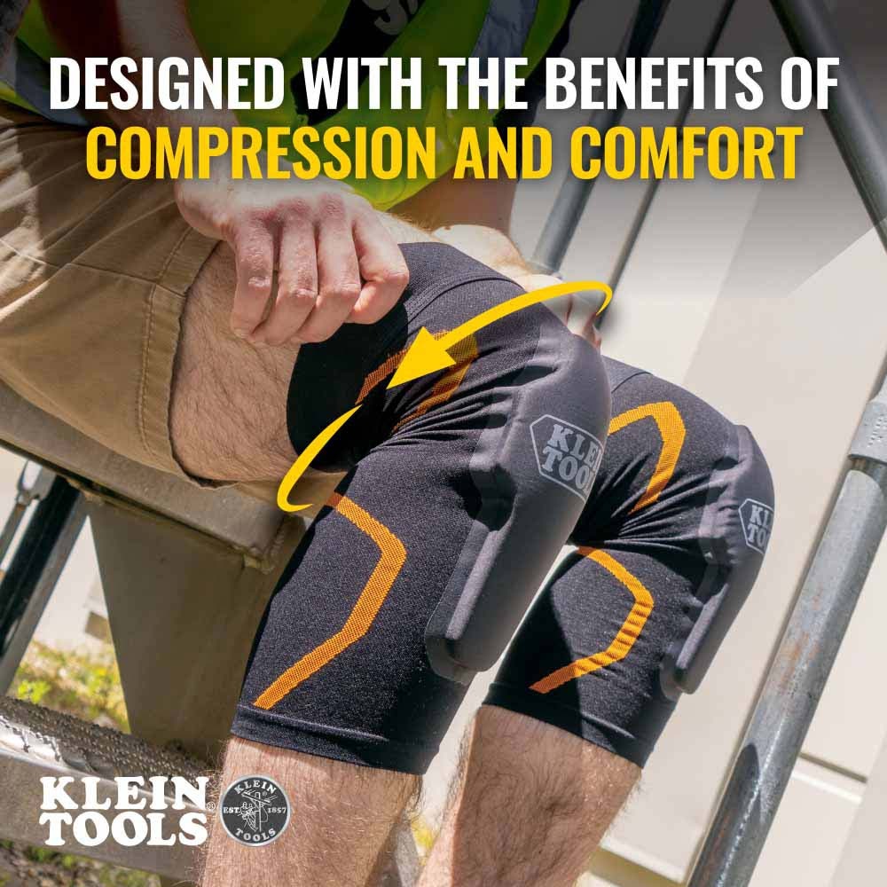 Klein 60622 Knee Pad Compression Sleeve S/M - Image 3