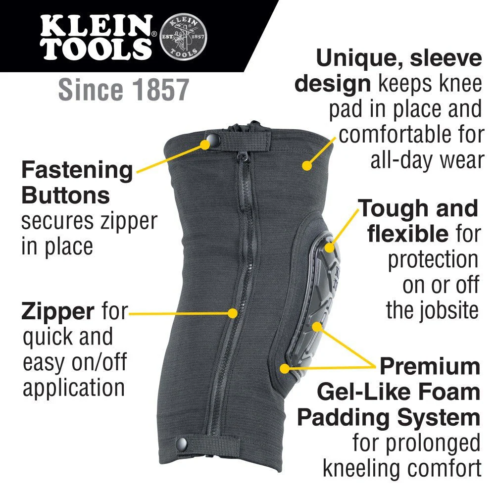 Klein 60630 Tough-Flex Knee Pad Sleeve L/XL - Image 2