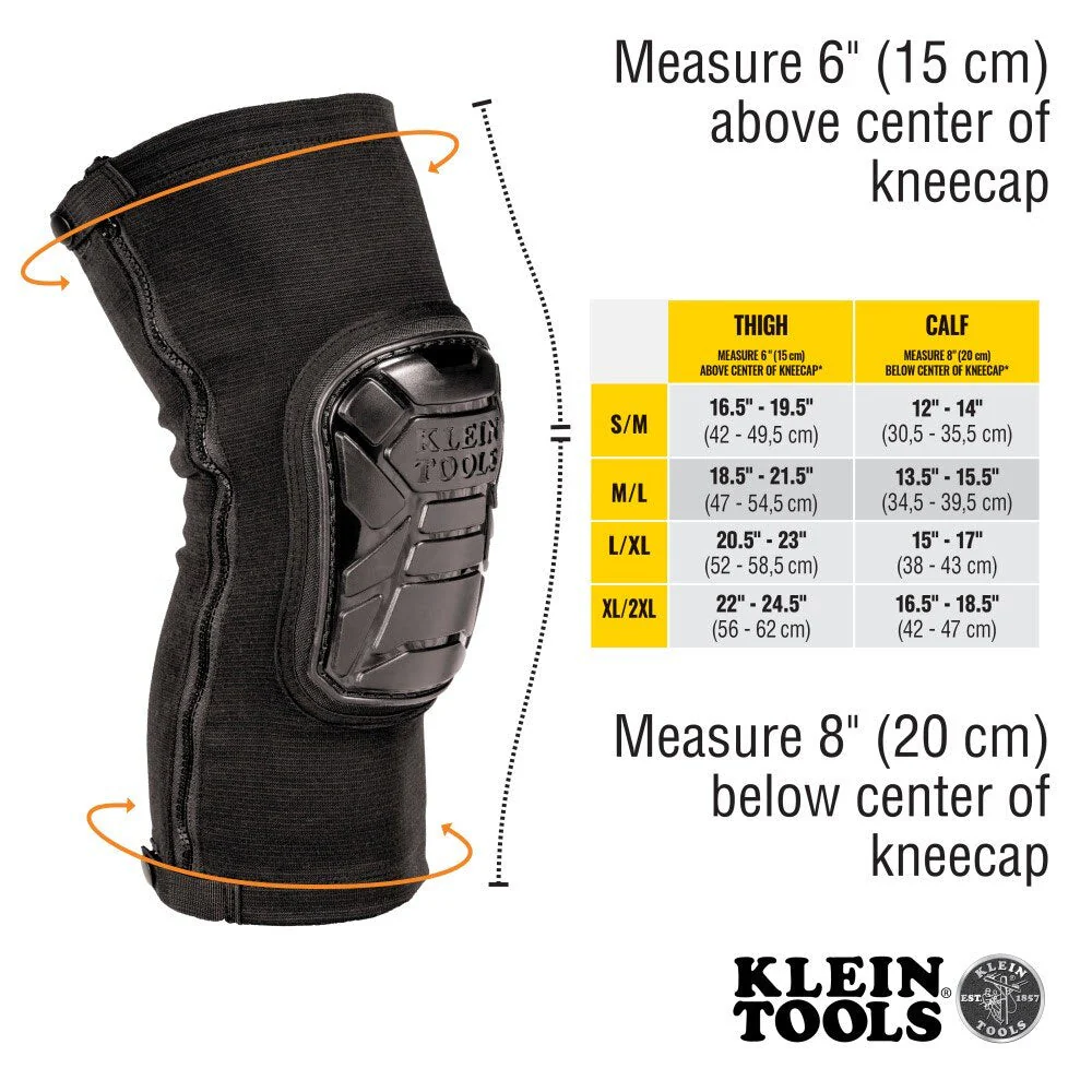 Klein 60630 Tough-Flex Knee Pad Sleeve L/XL - Image 4