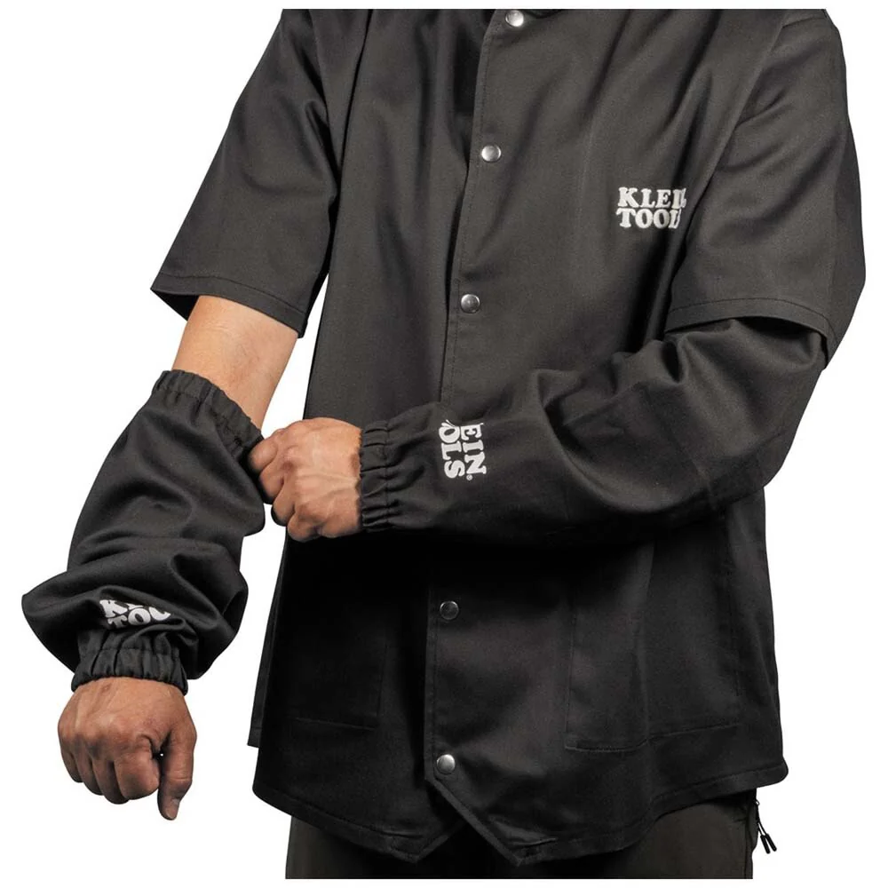 Klein 60789 Flame-Resistant Welding Jacket with Removable Welding Sleeves, XL - Image 2