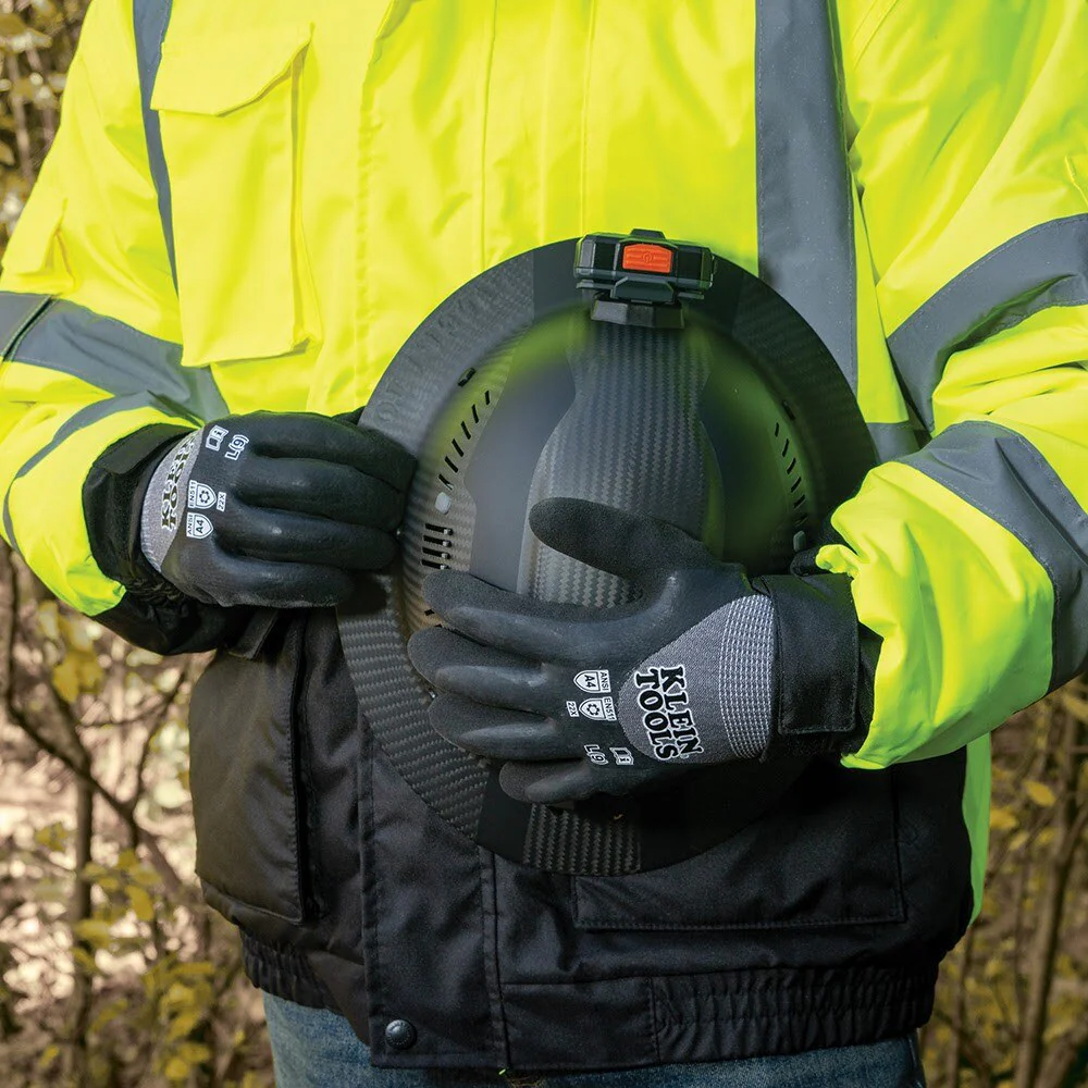 Klein 60840 Winter Knit Dipped Gloves, Cut Level A4, Touchscreen, X-Large - Image 7