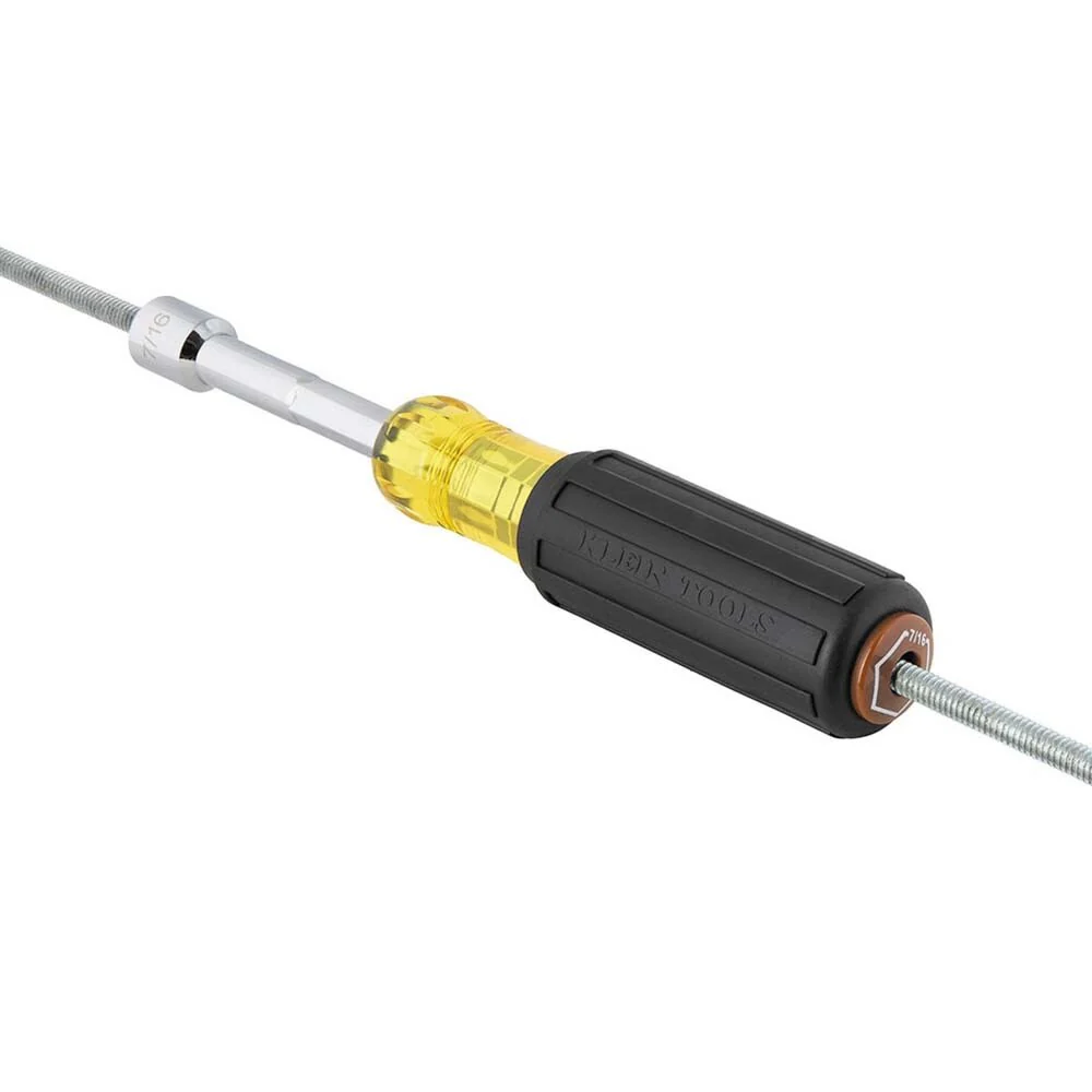 Klein 654716 Color-Coded Hollow-Shaft Heavy-Duty Nut Driver, 7/16-Inch - Image 5