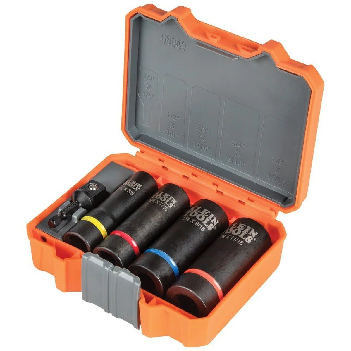 Klein 66014 2-in-1 12-Point Impact Socket, 7/8 in. x 11/16 in., 1/2 in. Drive (Each) - Image 4