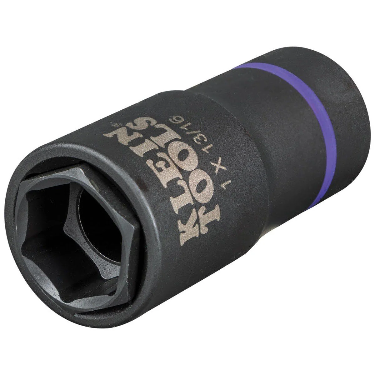 Klein 66065 2-in-1 6-Point Impact Socket, 1 in. and 13/16 in., 1/2 in. Drive (Each) - Image 4