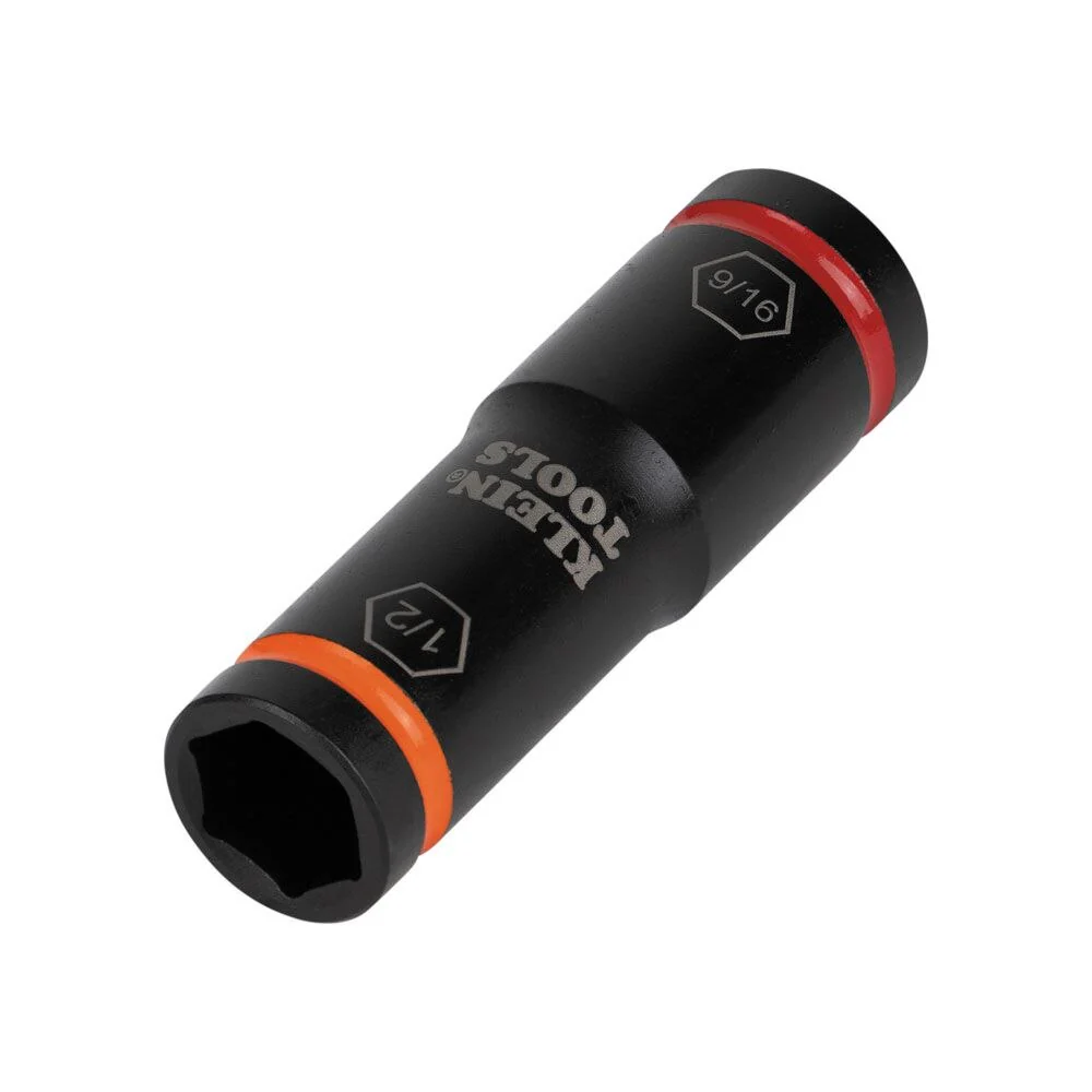 Klein 66076 Flip Impact Socket, 9/16" x 1/2" - Image 3